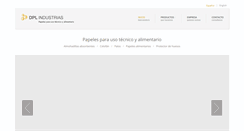 Desktop Screenshot of dplindustrias.com